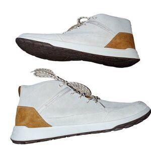 Caterpillar unisex Quest Mid Whitecap Moutons‎ Sneaker White Men's13/Women's 15